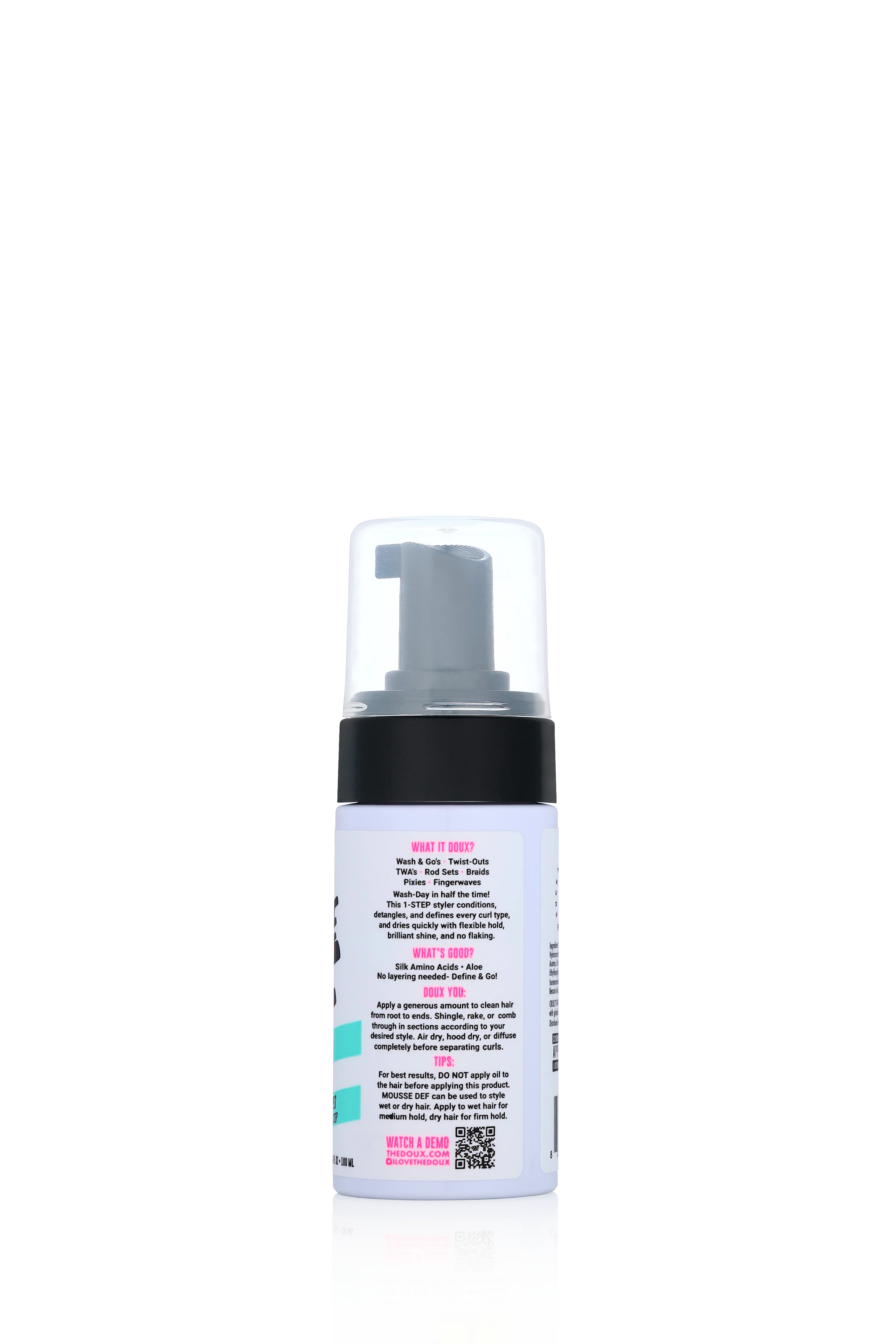 2 Pack Travel Bundle - MOUSSE DEF & CRAZYSEXYCURL™ Texture Foams 3.4 oz - Image 4